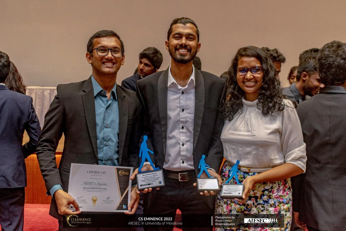 AIESEC in Rajarata University of Sri Lanka wins 3 Awards at CS Eminence ...