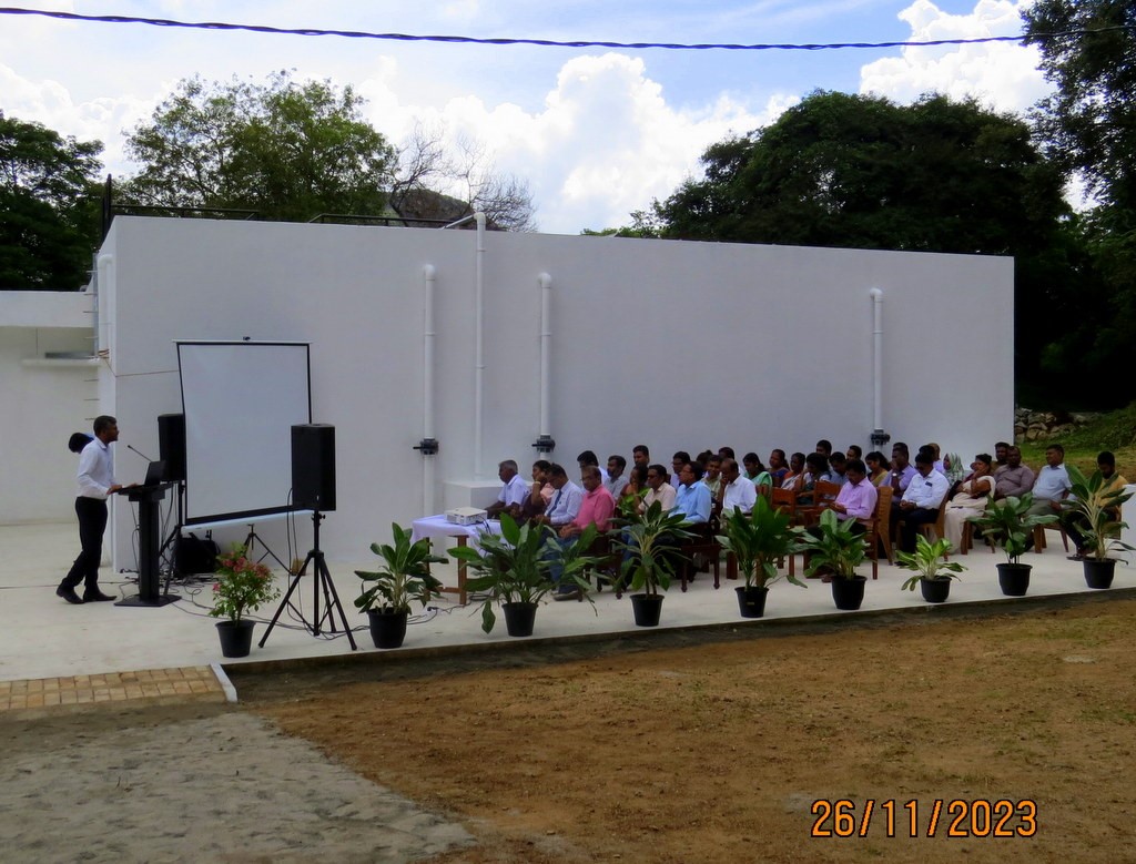 Rajarata University Sewage and Wastewater treatment plant opened on