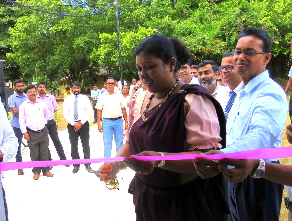 Rajarata University Sewage and Wastewater treatment plant opened on