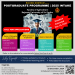 Postgraduate Programmes